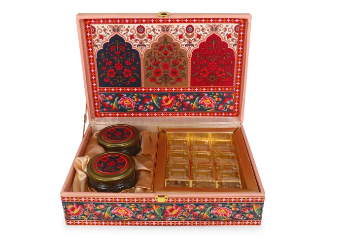 2 Jar 12 Cavity Rajasthani Print - Image 3
