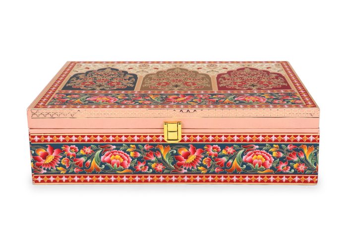 2 Jar 12 Cavity Rajasthani Print - Image 6