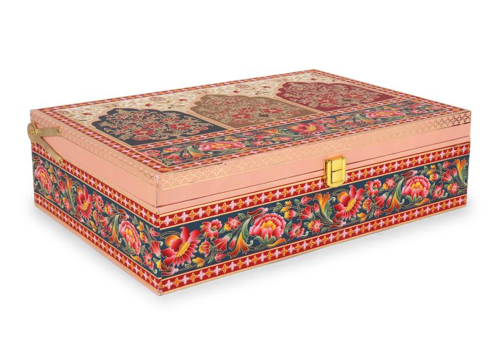 2 Jar 12 Cavity Rajasthani Print - Image 7